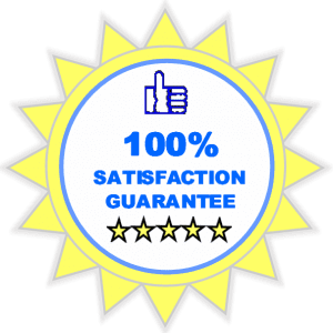 satisfaction guarantee seal